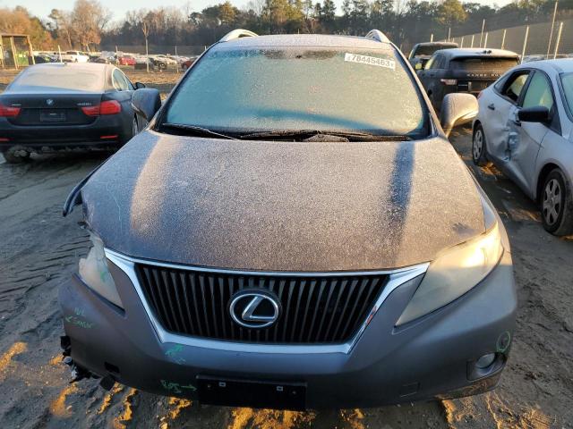 2T2BK1BA2CC141866 - 2012 LEXUS RX 350 GRAY photo 5