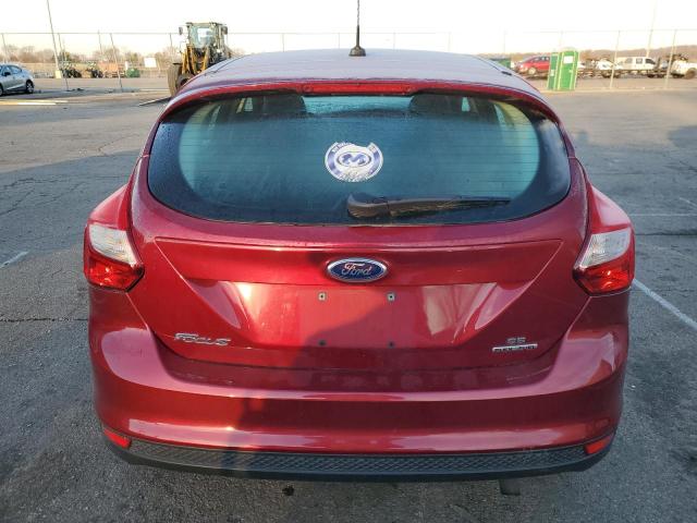 1FADP3K25EL167415 - 2014 FORD FOCUS SE RED photo 6