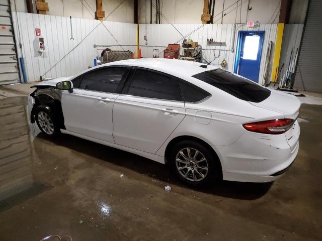 3FA6P0G75HR106714 - 2017 FORD FUSION S WHITE photo 2