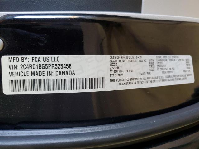 2C4RC1BG5PR525456 - 2023 CHRYSLER PACIFICA TOURING L Qara foto 13