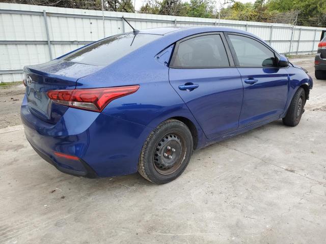 3KPC24A38KE077748 - 2019 HYUNDAI ACCENT SE BLUE photo 3