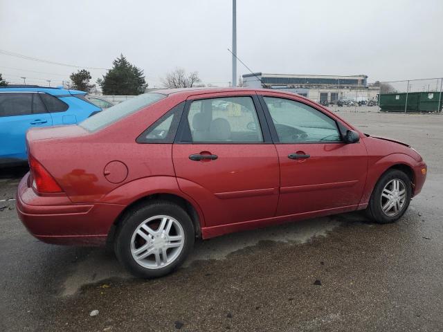 1FAFP34P92W174203 - 2002 FORD FOCUS SE BURGUNDY photo 3