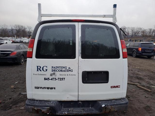 1GTGG25CX91102860 - 2009 GMC SAVANA G2500 WHITE photo 6