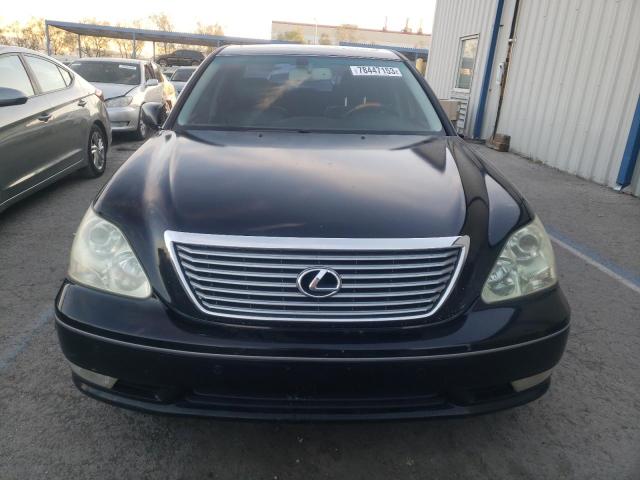 JTHBN36F040128816 - 2004 LEXUS LS 430 BLACK photo 5