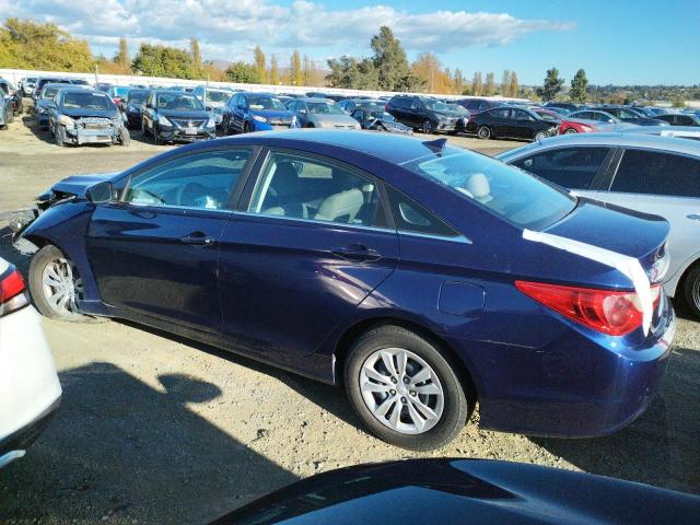 5NPEB4AC8CH337488 - 2012 HYUNDAI SONATA GLS BLUE photo 2