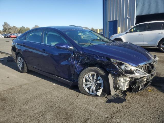 5NPEB4AC8CH337488 - 2012 HYUNDAI SONATA GLS BLUE photo 4