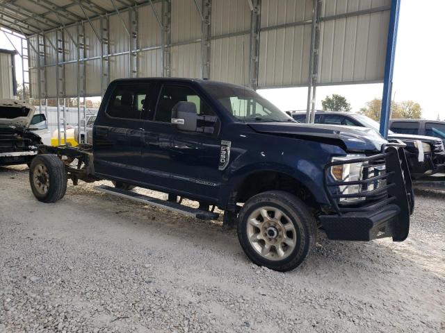 1FT8W3BT5KEC08309 - 2019 FORD F350 SUPER DUTY BLUE photo 4