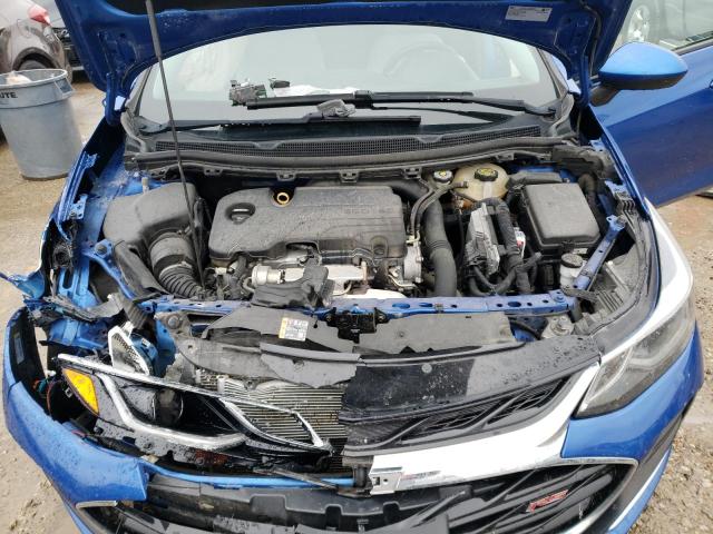 3G1BE6SMXKS598888 - 2019 CHEVROLET CRUZE LT BLUE photo 11