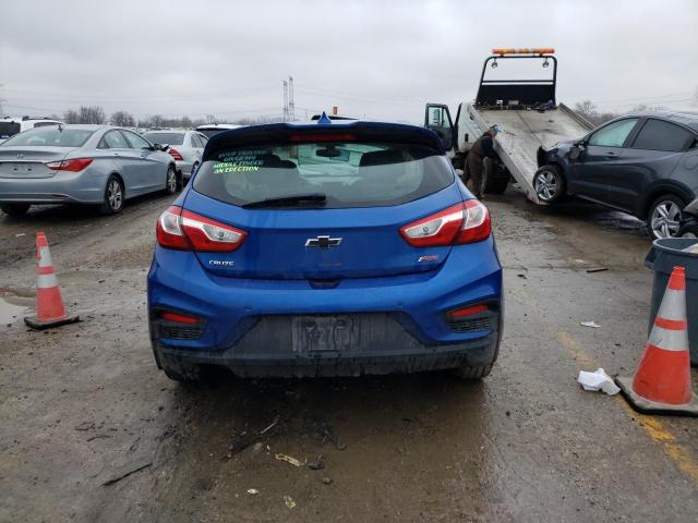 3G1BE6SMXKS598888 - 2019 CHEVROLET CRUZE LT BLUE photo 6