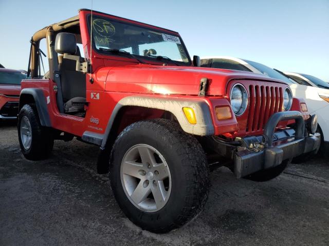 1J4FA39S56P737430 - 2006 JEEP WRANGLER X RED photo 4