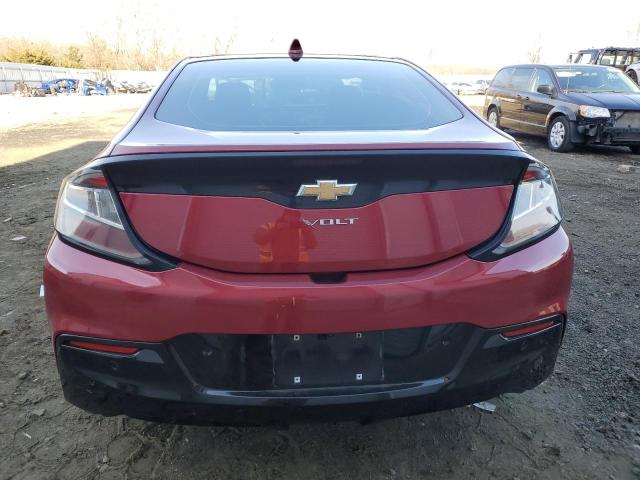 1G1RD6S53JU144460 - 2018 CHEVROLET VOLT PREMIER RED photo 6