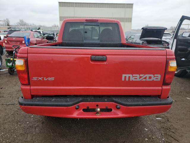 4F4YR12U21TM25497 - 2001 MAZDA B3000 RED photo 6