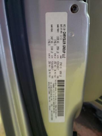 2C4RC1BG5CR186160 - 2012 CHRYSLER TOWN & COU TOURING SILVER photo 14