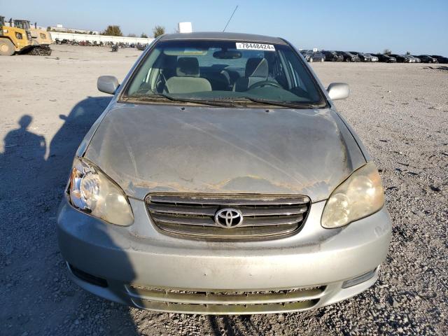 1NXBR32E63Z012218 - 2003 TOYOTA COROLLA CE BEIGE photo 5