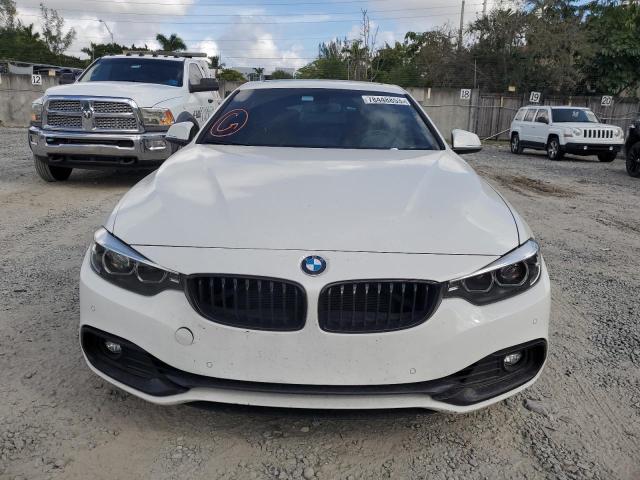WBA4J1C56JBG81007 - 2018 BMW 430I GRAN COUPE WHITE photo 5