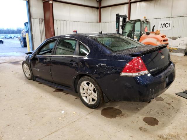 2G1WB5E37C1168045 - 2012 CHEVROLET IMPALA LT BLUE photo 2