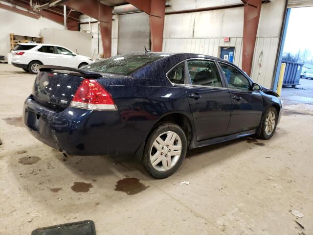 2G1WB5E37C1168045 - 2012 CHEVROLET IMPALA LT BLUE photo 3