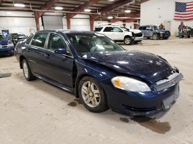 2G1WB5E37C1168045 - 2012 CHEVROLET IMPALA LT BLUE photo 4