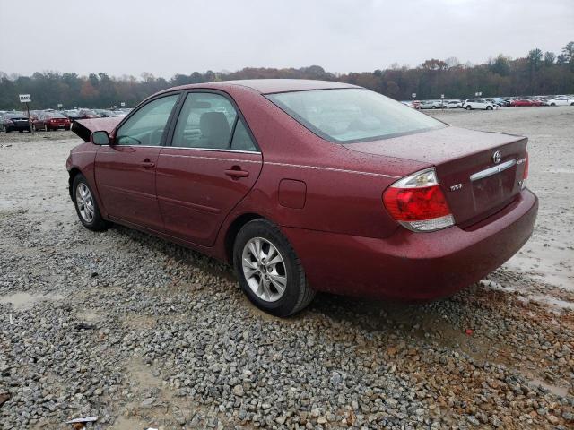 4T1BF32K26U120127 - 2006 TOYOTA CAMRY LE MAROON photo 2