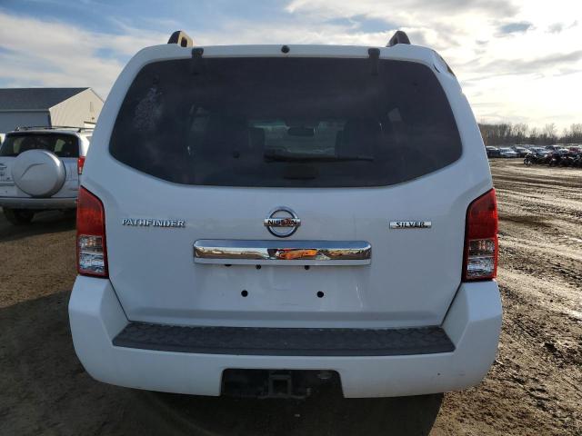 5N1AR1NB8CC600645 - 2012 NISSAN PATHFINDER S WHITE photo 6