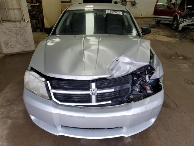 1B3CC4FB9AN204323 - 2010 DODGE AVENGER SXT SILVER photo 5