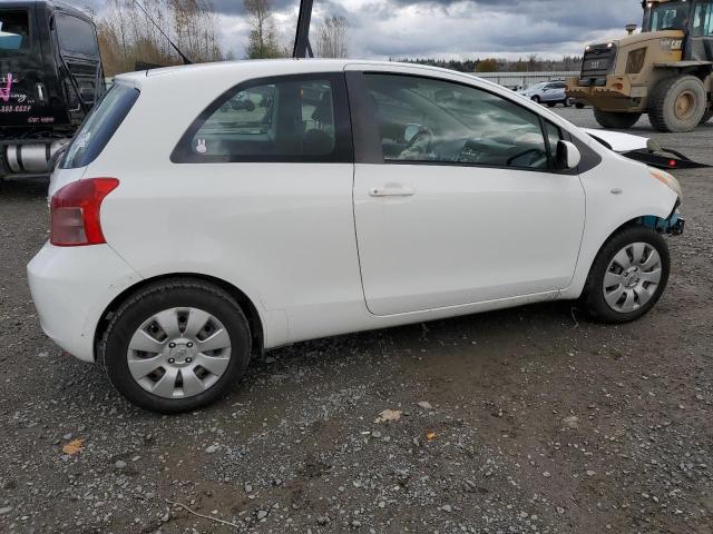 JTDJT923185180689 - 2008 TOYOTA YARIS WHITE photo 3