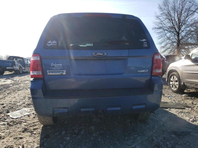 1FMCU93G49KA80561 - 2009 FORD ESCAPE XLT BLUE photo 6