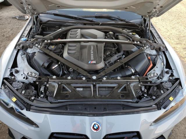 WBS43AY01PFN44056 - 2023 BMW M3 COMPETITION GRAY photo 11
