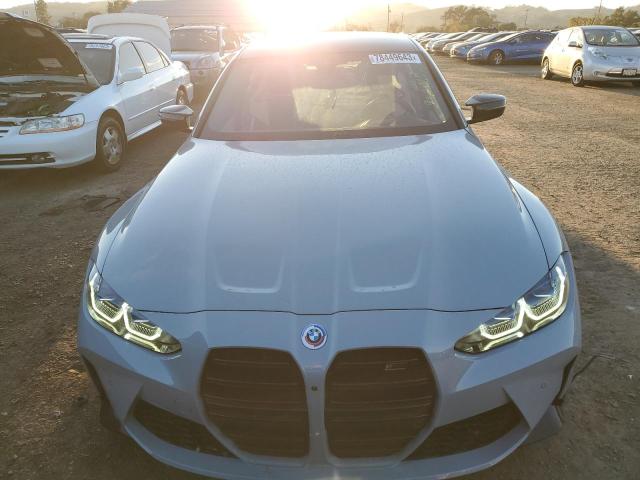WBS43AY01PFN44056 - 2023 BMW M3 COMPETITION GRAY photo 5