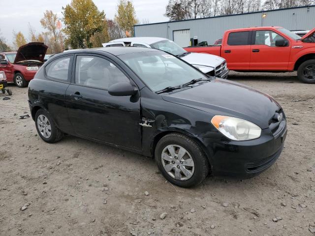 KMHCM36C88U086792 - 2008 HYUNDAI ACCENT GS BLACK photo 4