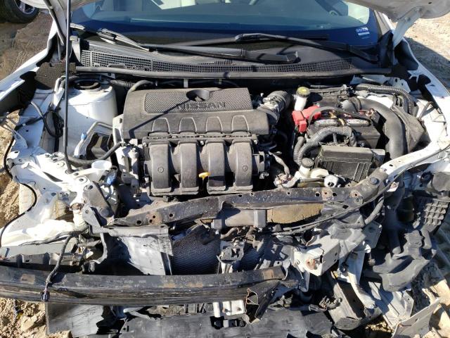 3N1AB7AP7GY289710 - 2016 NISSAN SENTRA S WHITE photo 11