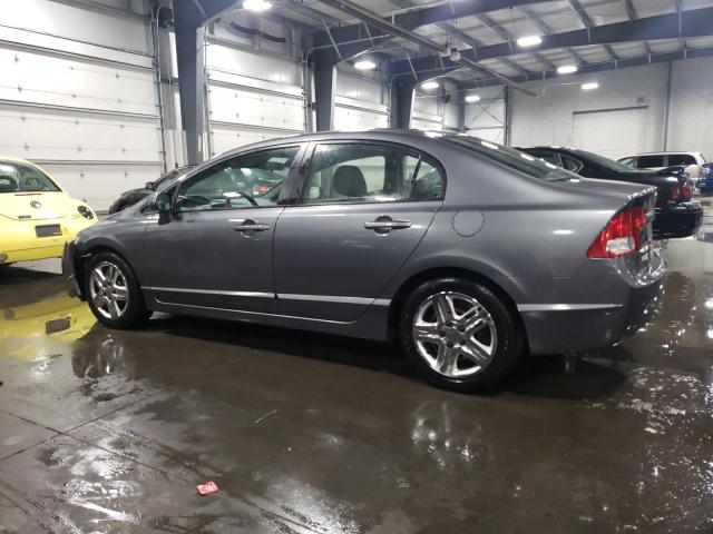 19XFA1F53AE006898 - 2010 HONDA CIVIC LX GRAY photo 2