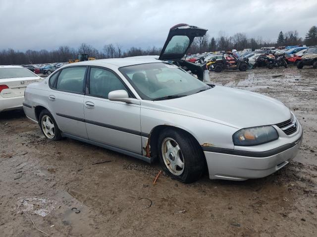 2G1WF52EX49114560 - 2004 CHEVROLET IMPALA SILVER photo 4