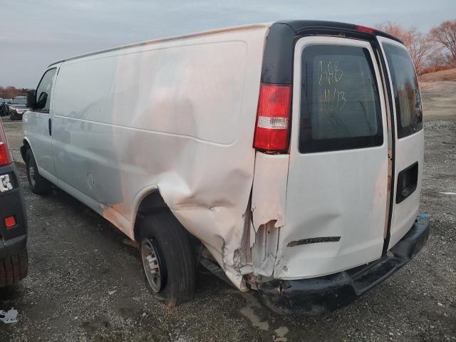 1GCWGBFP2N1154538 - 2022 CHEVROLET EXPRESS G2 WHITE photo 2