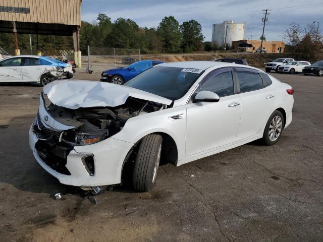 5XXGT4L30JG196007 - 2018 KIA OPTIMA LX WHITE photo 1