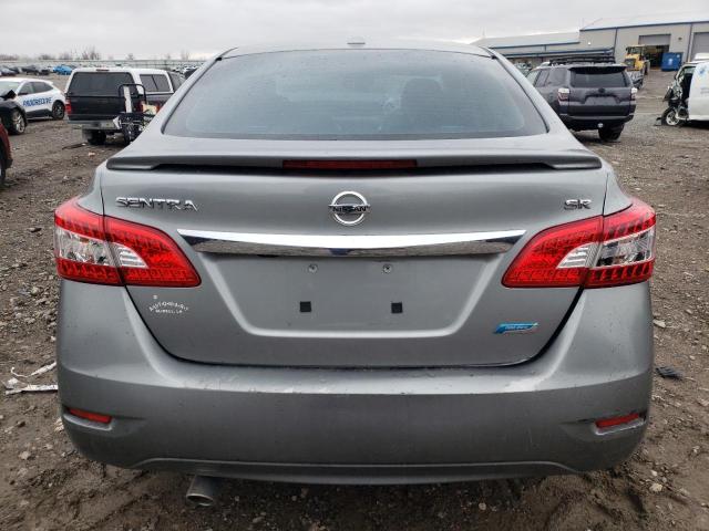 3N1AB7AP9EY283131 - 2014 NISSAN SENTRA S GRAY photo 6