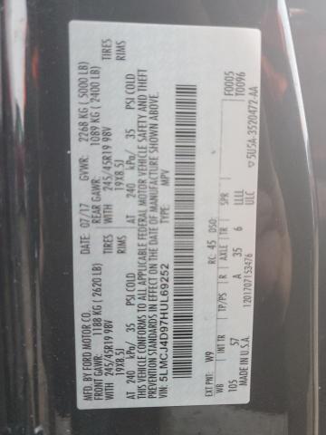 5LMCJ4D97HUL69252 - 2017 LINCOLN MKC BLACK LABEL Schwarz Foto 14