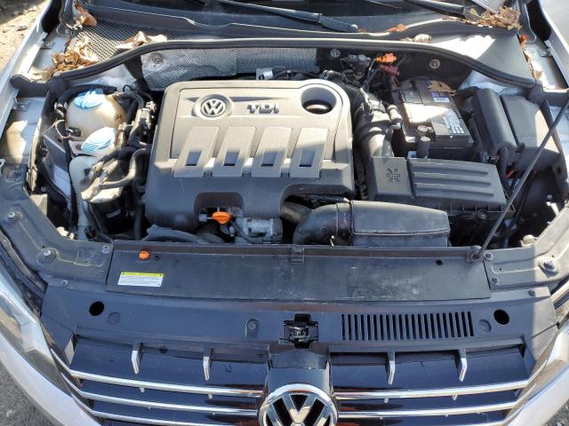 1VWBN7A38DC002494 - 2013 VOLKSWAGEN PASSAT SE SILVER photo 11