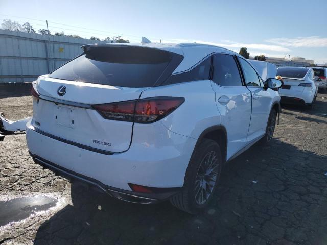 2T2SZMDA4MC288878 - 2021 LEXUS RX 350 F-SPORT WHITE photo 3