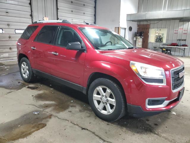 1GKKRPKD0DJ246090 - 2013 GMC ACADIA SLE RED photo 4