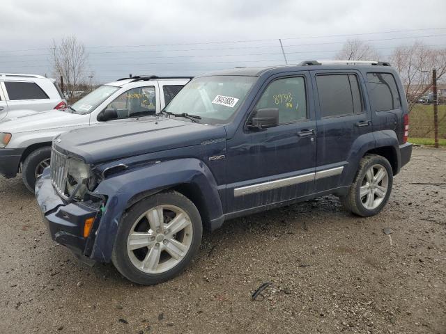 1C4PJMFK4CW151498 - 2012 JEEP LIBERTY JET BLUE photo 1