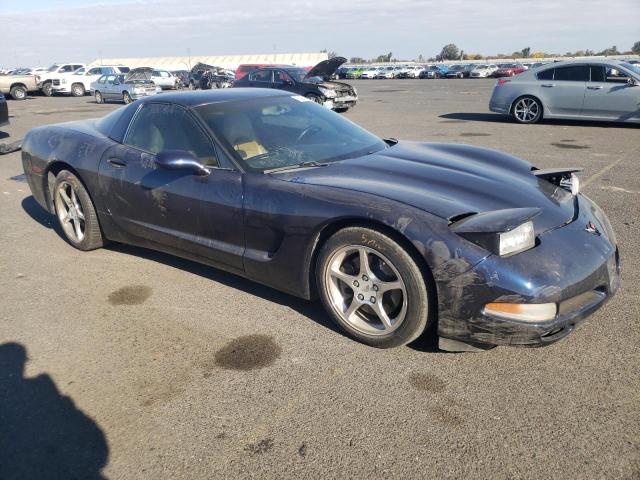 1G1YY22G315113553 - 2001 CHEVROLET CORVETTE BLUE photo 4