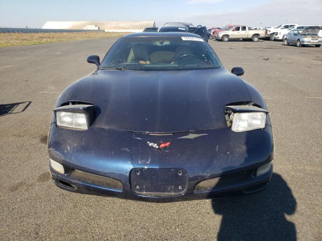 1G1YY22G315113553 - 2001 CHEVROLET CORVETTE BLUE photo 5