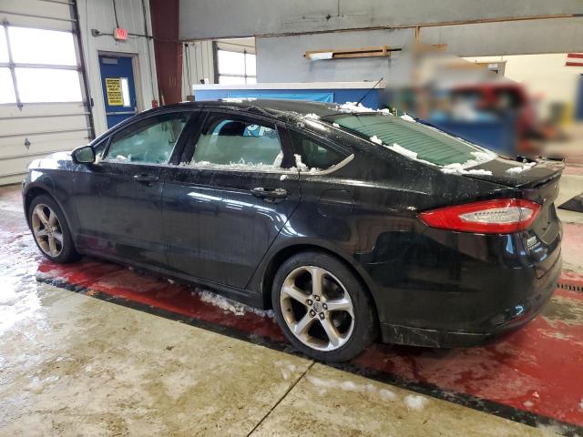 3FA6P0H73DR358258 - 2013 FORD FUSION SE BLACK photo 2