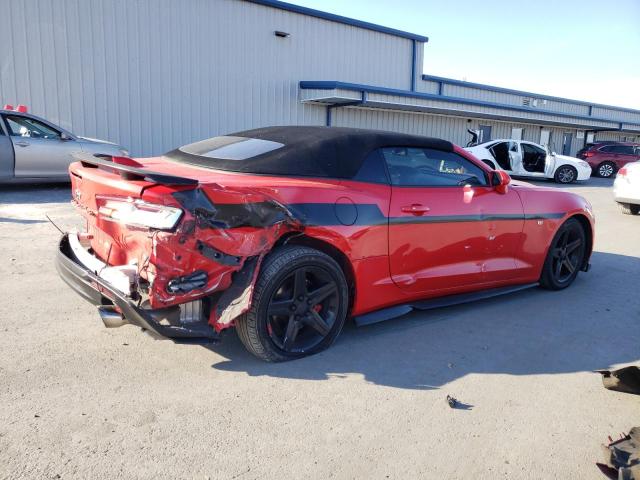 1G1FB3DX7J0123351 - 2018 CHEVROLET CAMARO LT RED photo 3