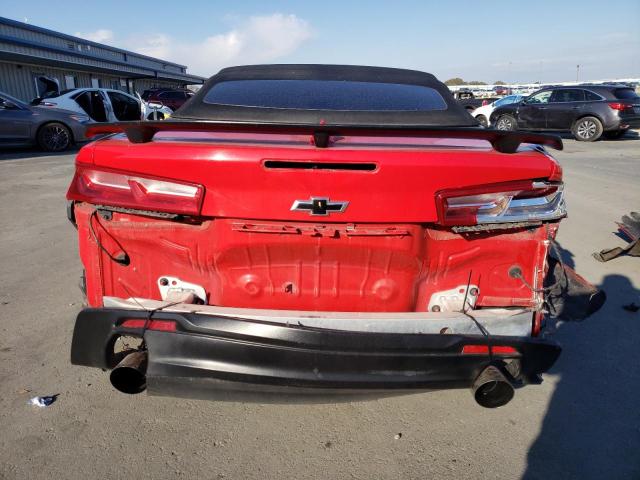 1G1FB3DX7J0123351 - 2018 CHEVROLET CAMARO LT RED photo 6