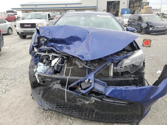 2T1BURHEXKC170571 - 2019 TOYOTA COROLLA L BLUE photo 5