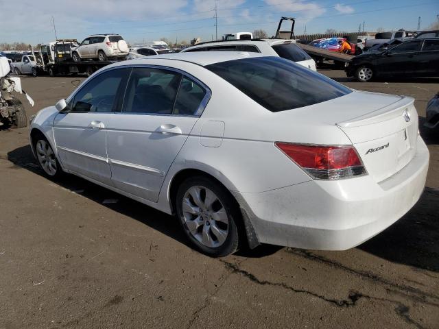 1HGCP26839A035674 - 2009 HONDA ACCORD EXL WHITE photo 2