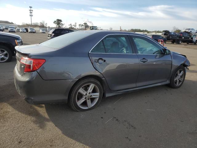 4T1BF1FK3EU302433 - 2014 TOYOTA CAMRY L GRAY photo 3