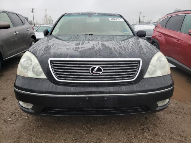 JTHBN30F010046668 - 2001 LEXUS LS 430 BLACK photo 5